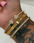 Luxe Hearts Bracelet Set